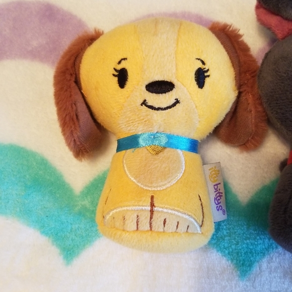 Itty Bittys Hallmark Plush Kids Lady & The Tramp - Picture 3 of 4